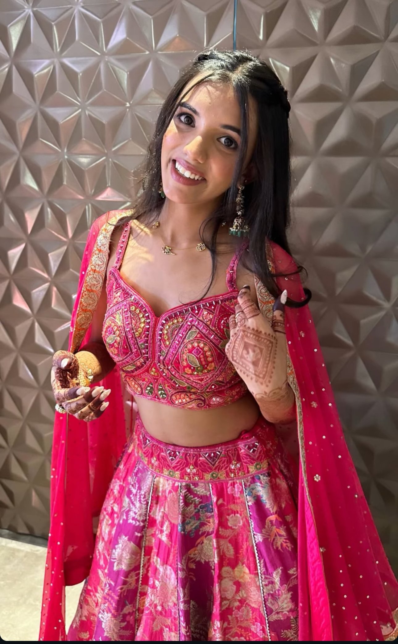 Gulnaar Rani Embroidered Lehenga Set